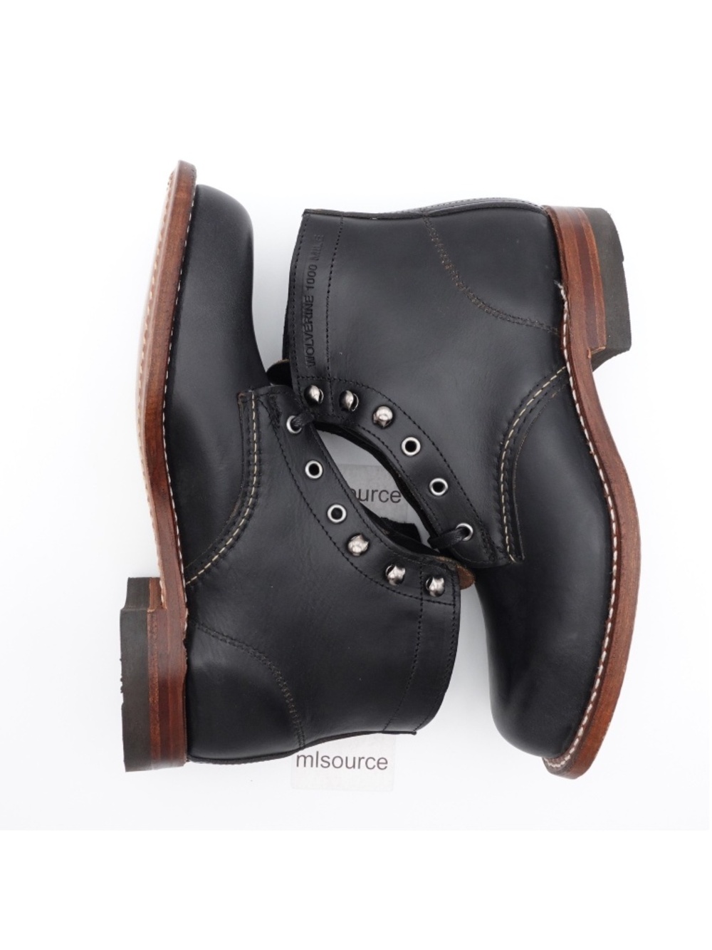 Wolverine 1000 Mile Plain-Toe Original Leather Boot - Picture 4 of 9